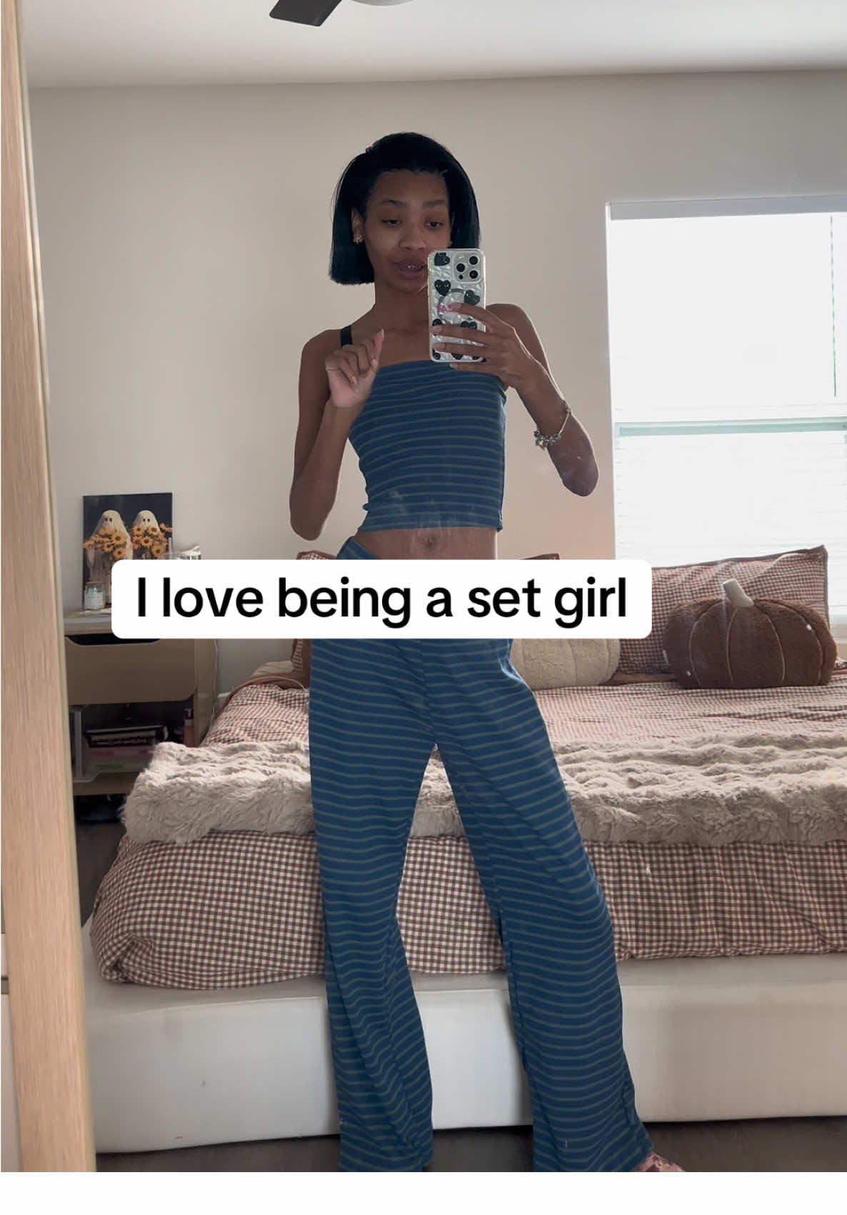I’m so obsessed with these sets! Just call me an outfit repeater 😂🫶🏽🤭 #tiktokshopfinds #matchingset #fyp 