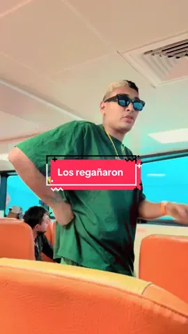 🤣⛴️#Supremo llego a regañar a los chichos por llegar tarde al ferry 🚢😱