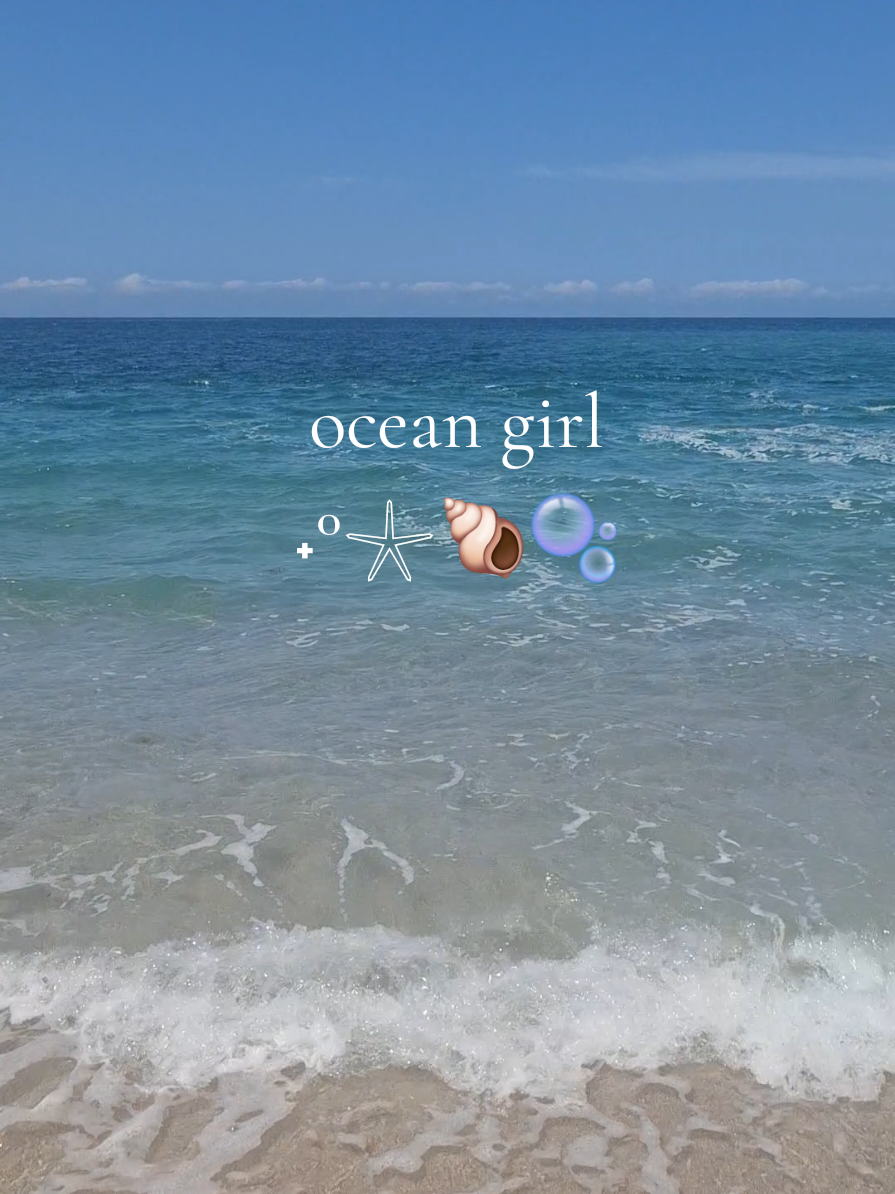 ocean girl ˖°𓇼🐚🫧  #777 #Summer #SmallBusiness #beachgirl 