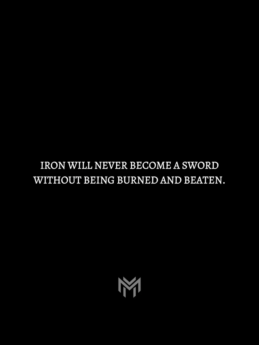 ↓ Strength Is Forged in Fire Iron will never become a sword without being burned and beaten. Every trial and setback is part of the process that sharpens you into who you are meant to be. ⮕ Pressure creates strength—struggle is the path to mastery. ⮕ Without fire and challenge, transformation never happens. Stay motivated and keep pushing forward! Follow us for daily inspiration and success tips. #motivation #mindset #success #discipline #warrior 