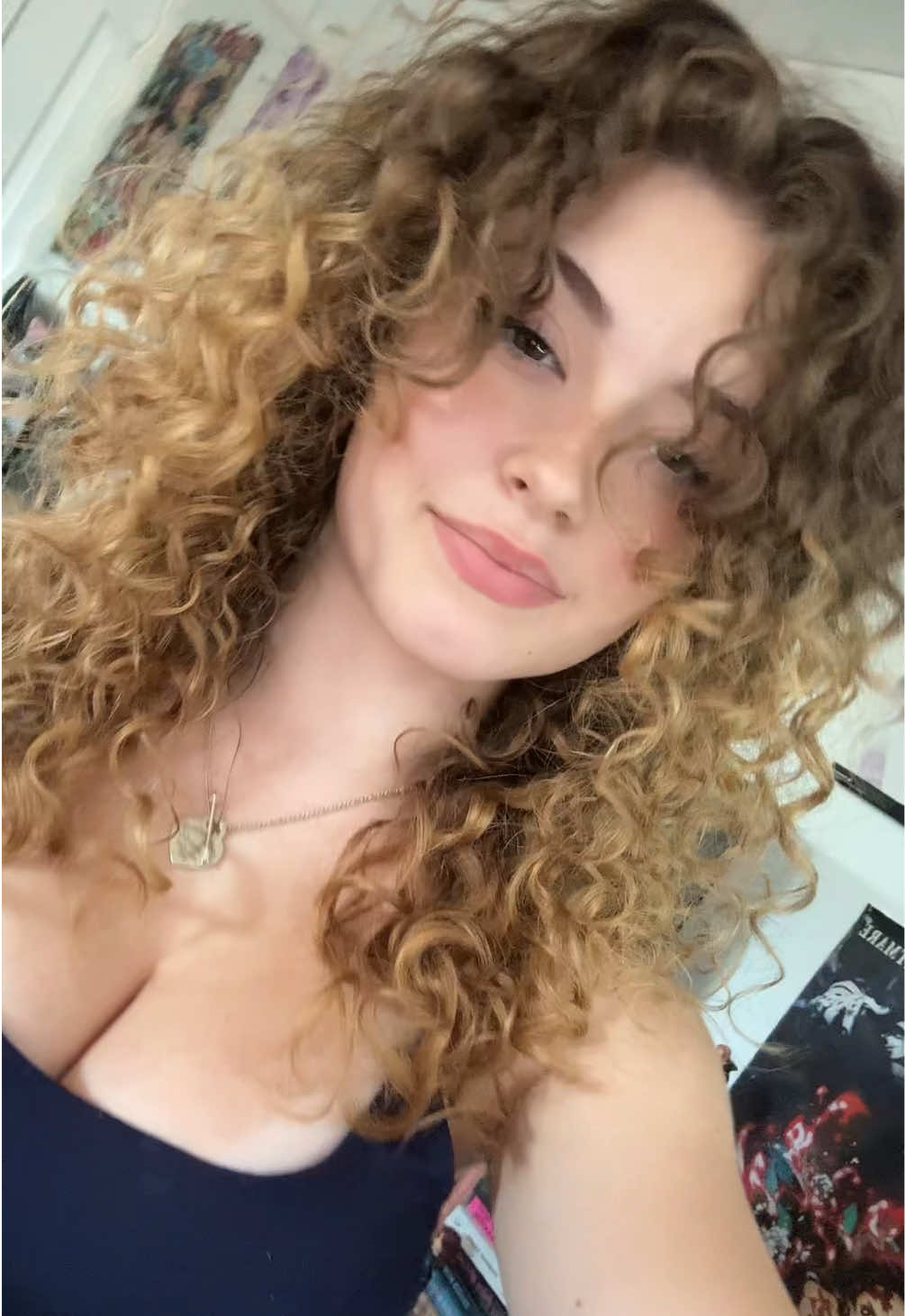 your sign to stop straightening your hair #fyp #heartz4olive #curlyhair 