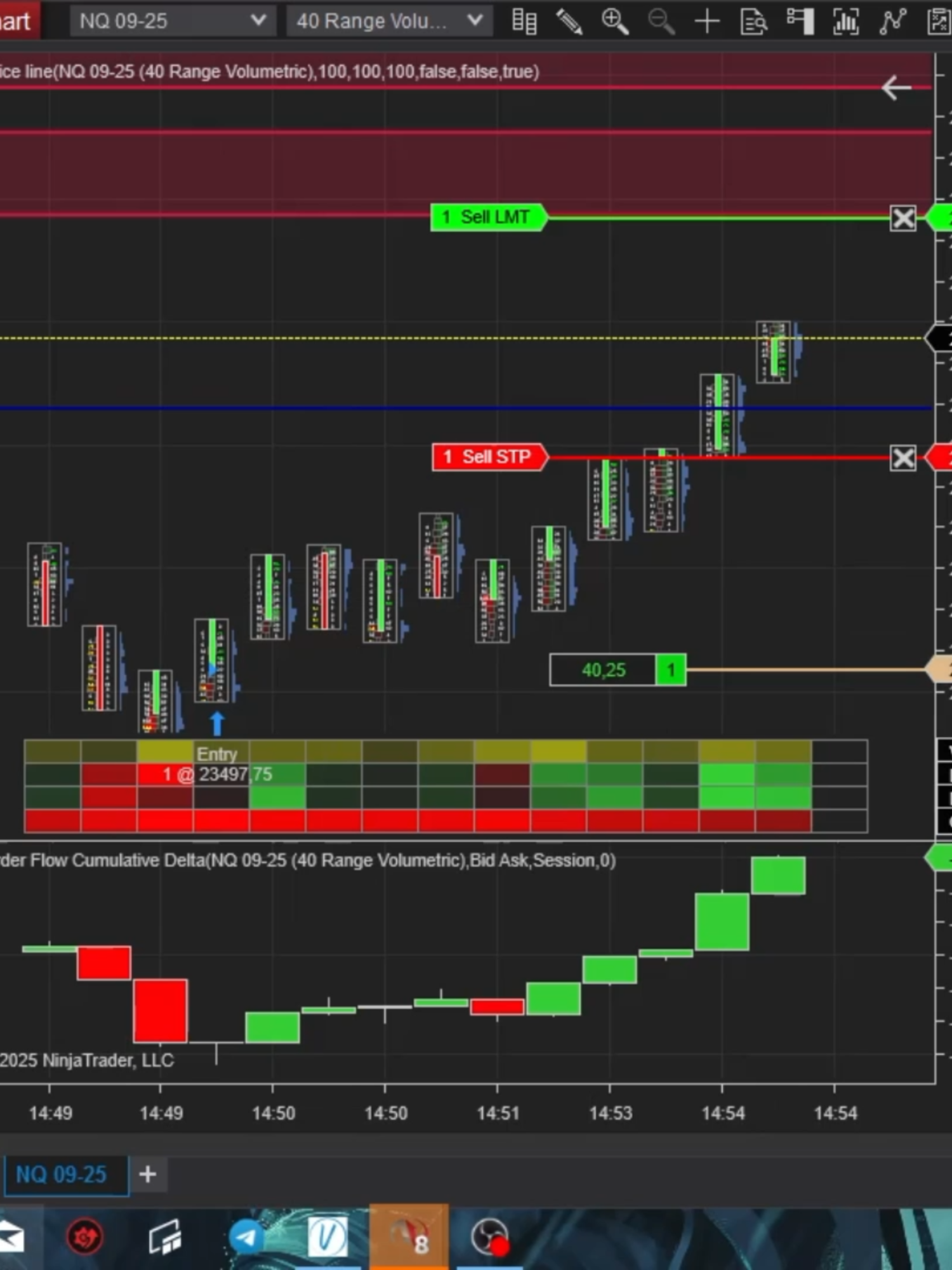 nq 27-08-2025 #ict #orderflow #trading #tradingforex