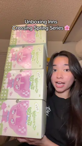 Unboxing Inns Crossing Spring Series 🌸 #innscrossingspring #blindbox #blindboxopening #cute 