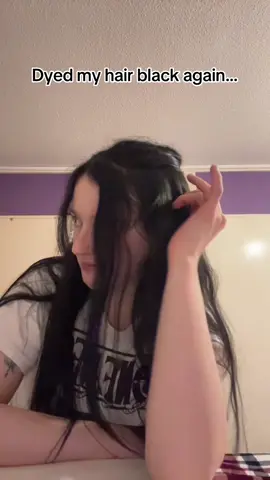 After I said I wasn’t going to AGAIN!! #foryoupage #foryou #badomens #spectre #blackhair 