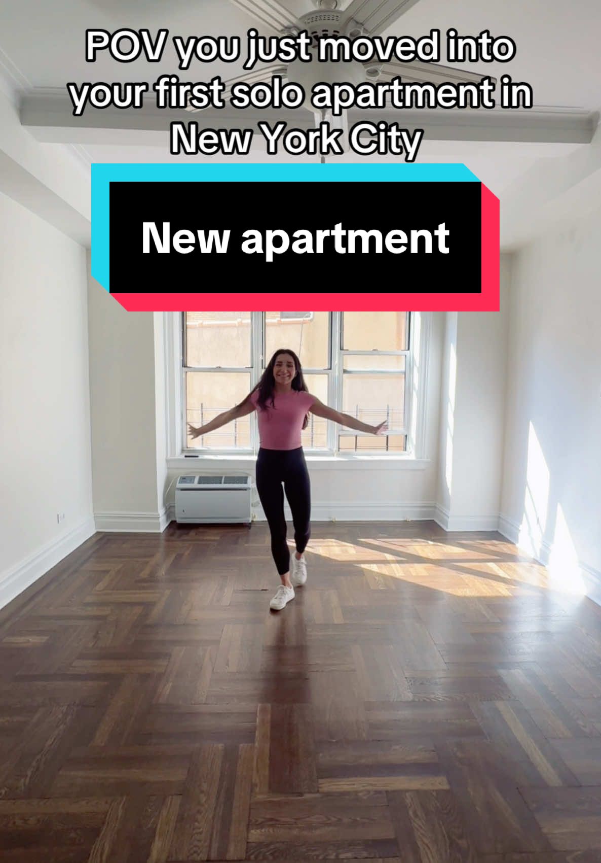 So excited for this new chapter! #nyc #apartment #homedecor #interiordesign #livingalone 