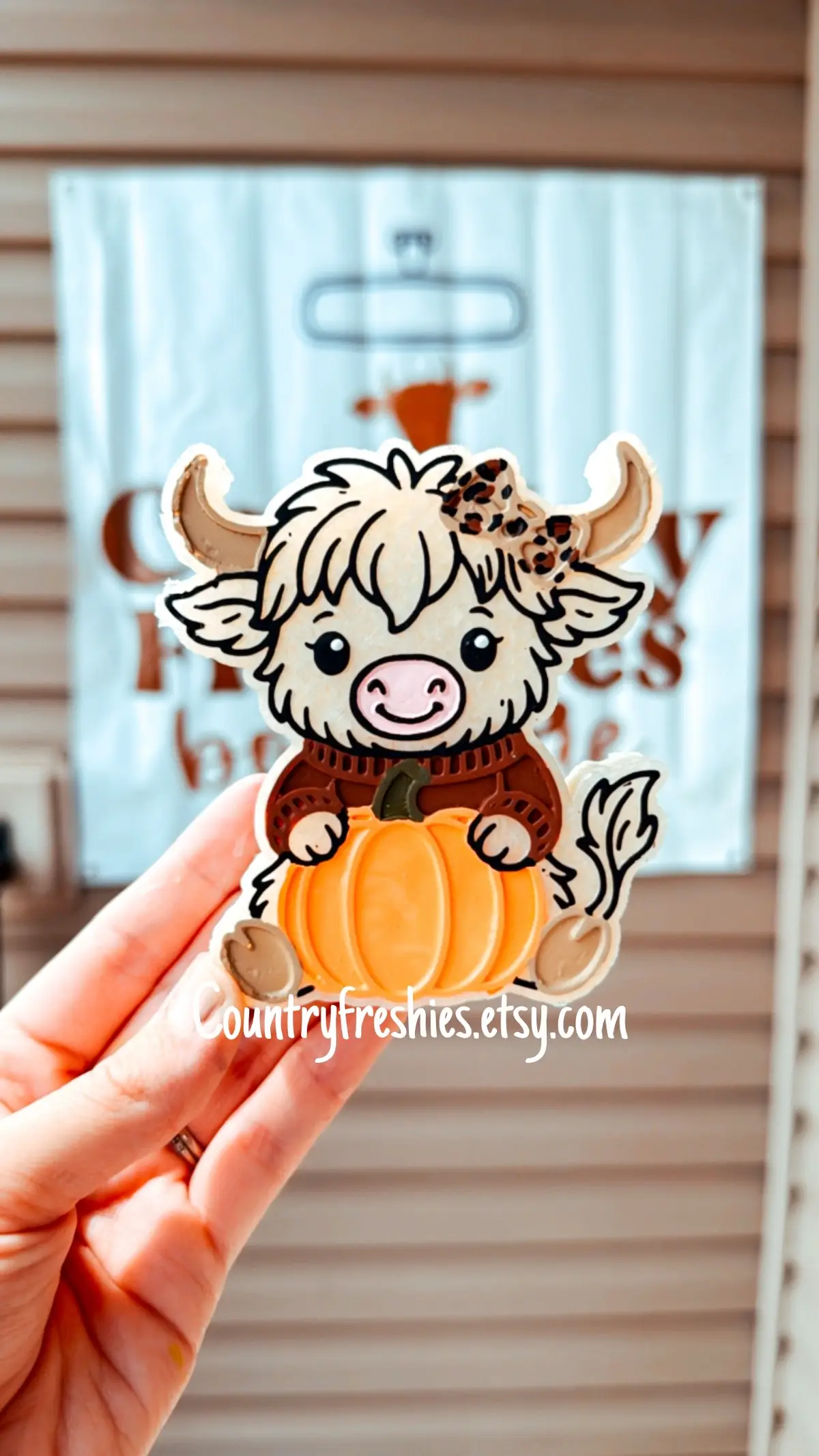 Ready for all the fall scents! #carfreshies #freshies #cowhead #fyp #carcharm 