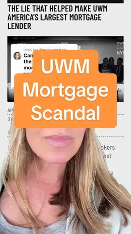 Replying to @Tiffxoxo UWM also enforced a rule that mortgage brokers could not sell UWM products if they were also selling rocket mortgage products.   You know, because the corporations are looking out for the consumer, not their pocketbooks.🙈##mortgage##uwm##housingrebel##homebuyer