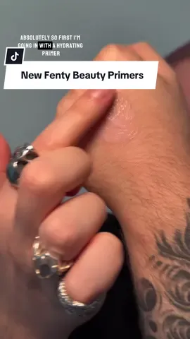 Let’s talk about the brand new Grip Trip primers from @Fenty Beauty  I’ve been loving using both of these under my makeup and they look so cute!  Which one is your fave?  #fentybeauty #grippingprimer #makeup #primer #rihanna 