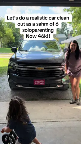 Like I love you all!! But hey Chevy let’s collab lol #realisticmomvlog #unfliteredmotherhood #sahmof6 #realisticcleaning #realisticcleanwithme  @Chevrolet 