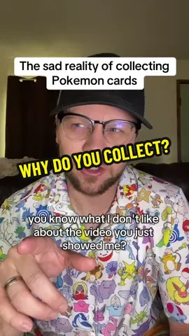 Is it just me or does it seem like collecting Pokemon cards is just a flexing contest now? Everyone is always trying to one up each other instead of just appreciating the cards. #pokemon #pokemongames #videogames #legendarypokeman 