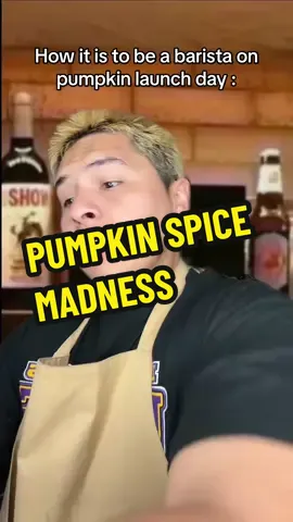 How was launch day for yall? 😂😂 #fyp #antwanthebarista #starbucksbarista #starbucks #pumpkinspice 