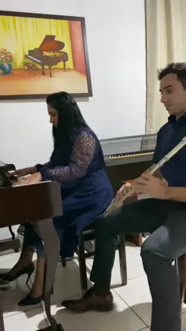 Piano e Flauta transversal! 426 Hinário 4.    #organistasccb #piano #ccbhinosoficial #orquestraccb #cuiabamt😎tiktokforyou #louvoresgospel
