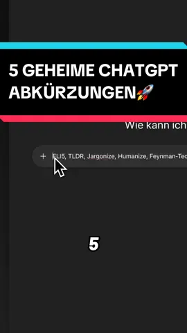 Speicher das Video für später ✨Welche von den kanntest du schon? Folg mir um nichts mehr zu verpassen 🙌🏽 #chatgpt 