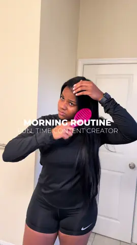#morningroutine  @✨ Glo Melanin ✨ @Nike 