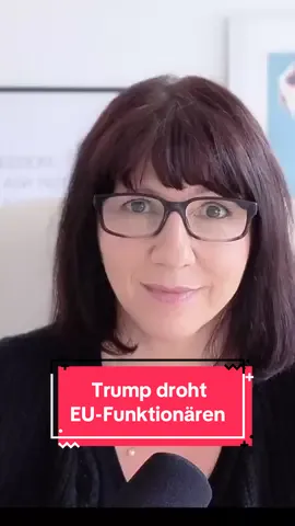 #Trump droht #EU-Zensuren. 