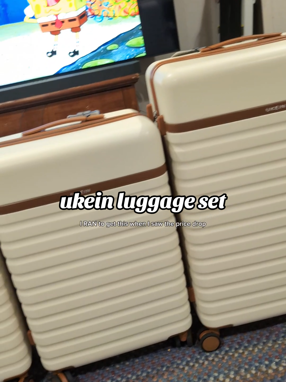 the quality for the price is insane #luggage #ukein #traveltiktok #tiktokshopcreatorpicks #luggageset 