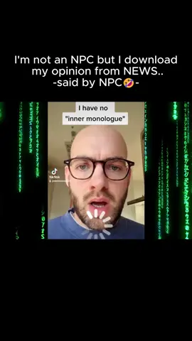 NPC logic: “Thinking for yourself is weird and creepy.”   Meanwhile… waiting for the news to tell them what to think. 🤦‍♂️   This clip is the perfect example of how programmed the hive-mind has become.   and...They are everywhere... 🔔 Subscribe to VeilBreaker for more truth + humor that cuts through the Matrix.   #npc #truth #humor #truthseeker #veilbreaker #funnyclip 