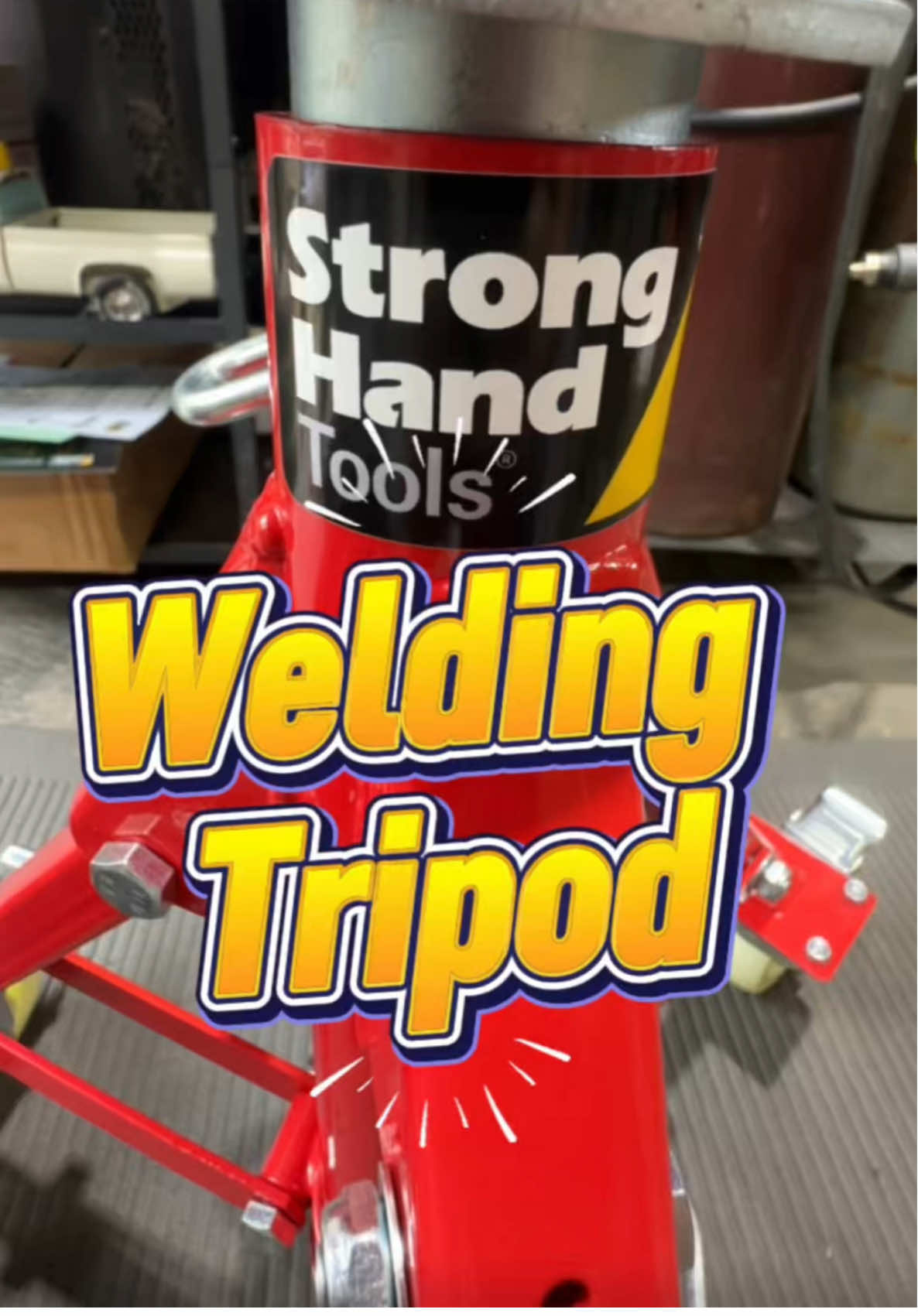 Stronghand Tools raised the bar on portable welding tables!!! Check out the tripod with 5/8 plate!!!! Wrenchin’ Ain’t Easy!  BG  Thank you for your trust & follow!! @Strong Hand Tools  Link tree for more Fabrication, mechanical and Paint & Body Tools.   #burksgarage #welding #fabricators #automotive #tiktokshoplabordaysale  Keep inspiring others by giving an honest Review on quality tools.  Let’s Get Back to Wrenchin’  Burk’s Garage 