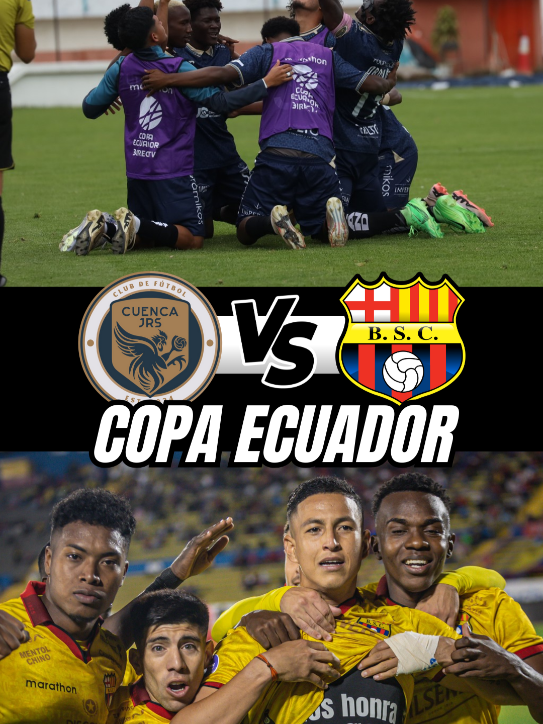 ⚽ Barcelona SC listo para enfrentar a Cuenca Juniors en la Copa Ecuador | Posible Alineación #BarcelonaSC #CuencaJuniors #CopaEcuador #FutbolEcuador #futbol⚽️ #Previas #Alineaciones #TikTokFutbol