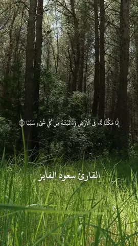 ‏تلاوة جميلة بصوت القارئ سعود الفايز  #ويسلونك_عن_ذي_القرنين  #قران  #الكهف  #سعود_الفايز  #fypシ゚viral  
