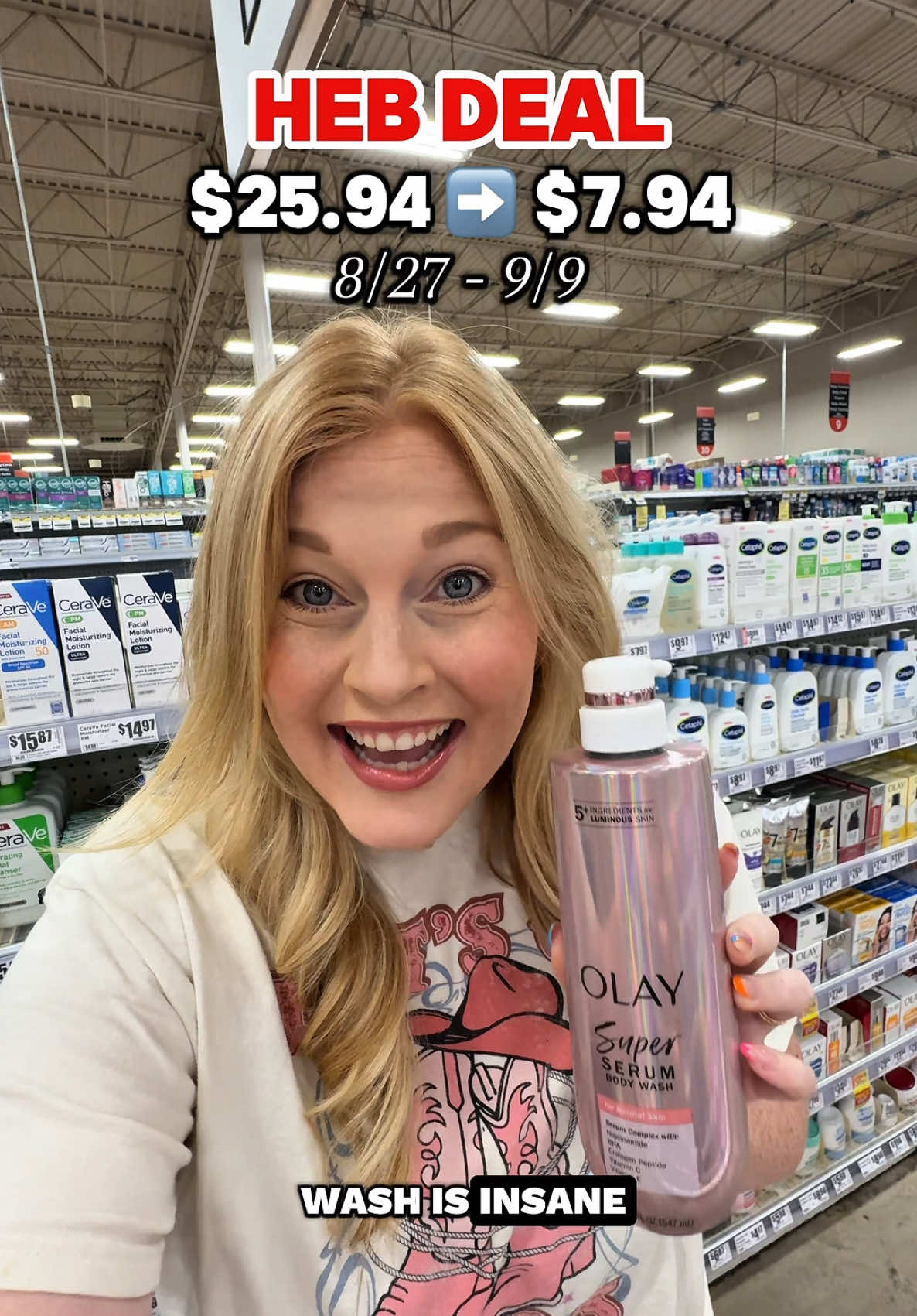 $13 for body wash?! ABSOLUTELY NOT! Thankfully you know how to coupon and can score this deal for almost $26 worth of body wash for a net total of just $8 at HEB after digital coupons and rebates 🙌🏼 (8/27 - 9/9) #heb #hebdeals #deals #couponing #savingmoney 