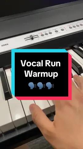 Vocal runs #singing #vocalcoach #sing #vocalwarmup 
