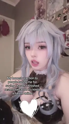 I’m literally going to cosplay Rem, I’m just saying it’s not my type of anime 😭 (it’s not that deep) #cosplay #genshin #ganyu #maid 