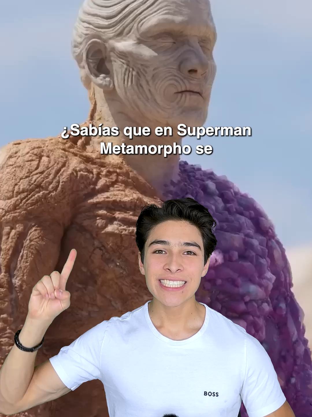 SUPERMAN: THE JUSTICE GANG – METAMORPHO COMO EN EL MAGO DE OZ 🦸‍♂️🎭 #superman #thejusticegang #jamesgunn #metamorpho #dc #dcu #warnerbros #cine #peliculas #behindthescenes #makingof #efectosespeciales #practicaleffects #prosthetics #legacyeffects #stunts #rodaje #filmación #actor #icónico #épico #culturapop #cinefilo #curiosidades #datoscuriosos #comic #impactante #visual #clásico #historia En Superman: The Justice Gang, Metamorpho fue creado con prótesis de espuma de caucho, la misma técnica usada en El Mago de Oz (1939). James Gunn pidió que fuera 100% práctico, logrando un personaje físico, realista y cargado de vulnerabilidad que aporta un matiz trágico inédito al DCU.