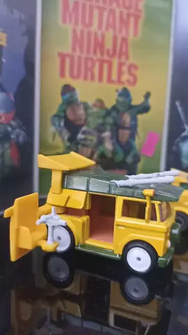 mis Van de las tortugas ninja de Hotwheels!