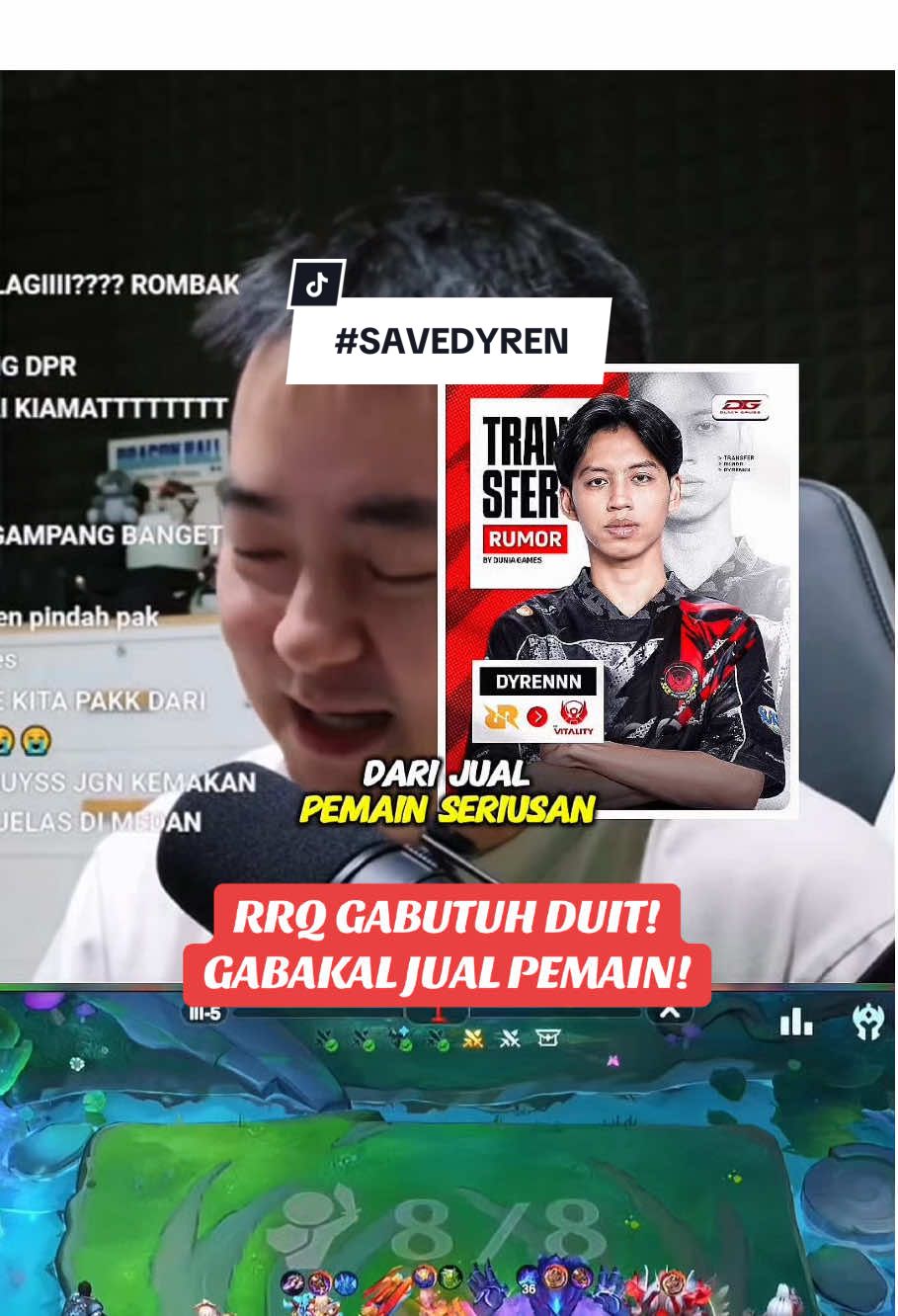 RRQ GABAKAL JUAL PEMAIN! UDAH KAYA😱🫣 #MCGGCosmicTraders #MagicChessGoGo #MCGG #rrqhoshi #rrqdyrennn 
