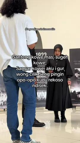Ganteng kowe mas, sugeh kowe, Sangar kowe, aku i gur wong cilik Seng pingin opo-opo kudu rekoso ndisek. #pusmashakira #egowongtuo #lagunyaperintismaurilis 