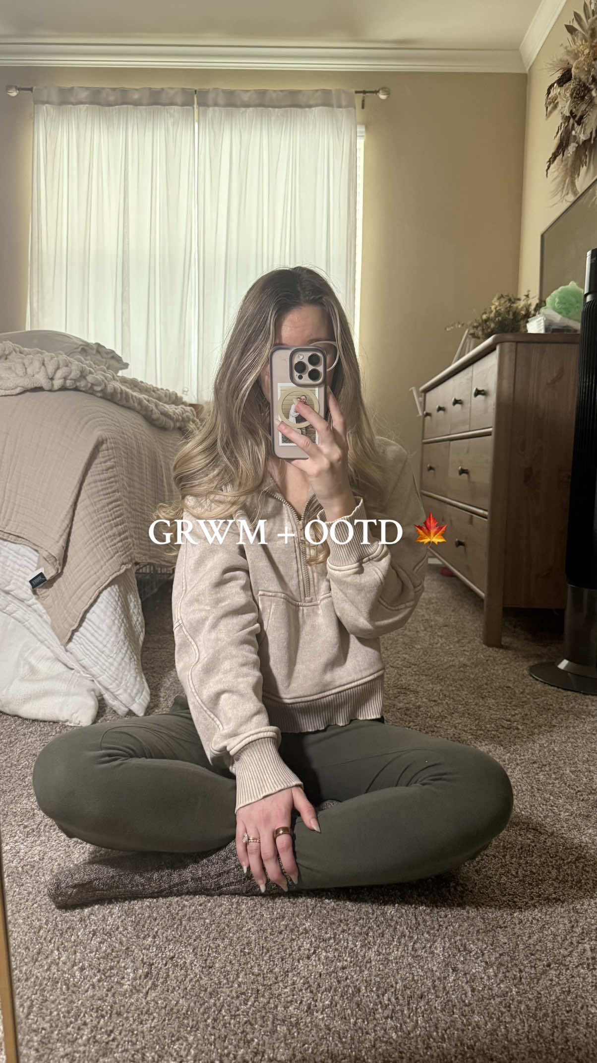 So excited for fall ☺️🍂 #OOTD #grwm #sahw #routines✨ #cozyvibes 
