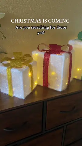 Christmas Light Gift boxes / presents #christmasdecor #christmaslights #christmasiscoming 