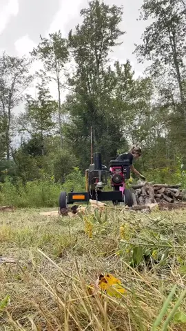 Todays chores consist of a hefty workout and a log splitter 
