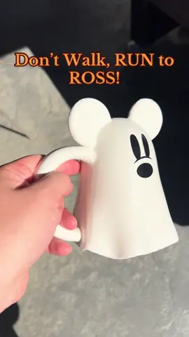 🛒Ross has these cute little Mickey Ghost Mugs out for Halloween right now! $7.99 but at Disneyland this would EASILY be $20-25. I had to grab mine #rossfinds #disney #fyp #foryoupage #halloween 