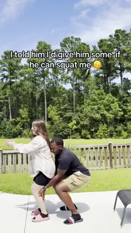 He’s got bad knees😂.  #husbandwife #liftmeup #couple #couples @Eli | Filmmaker + Dad Tings @NeddsMedia 