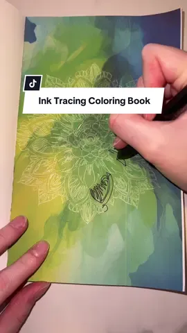 Ink Tracing Coloring Book. This is the Mandalas & Patterns book. 37 pages,  3 other book options, just trace the white lines you see and you’ll reveal hidden details!!! #tiktokshop #art #fyp #foryoupage #viral 