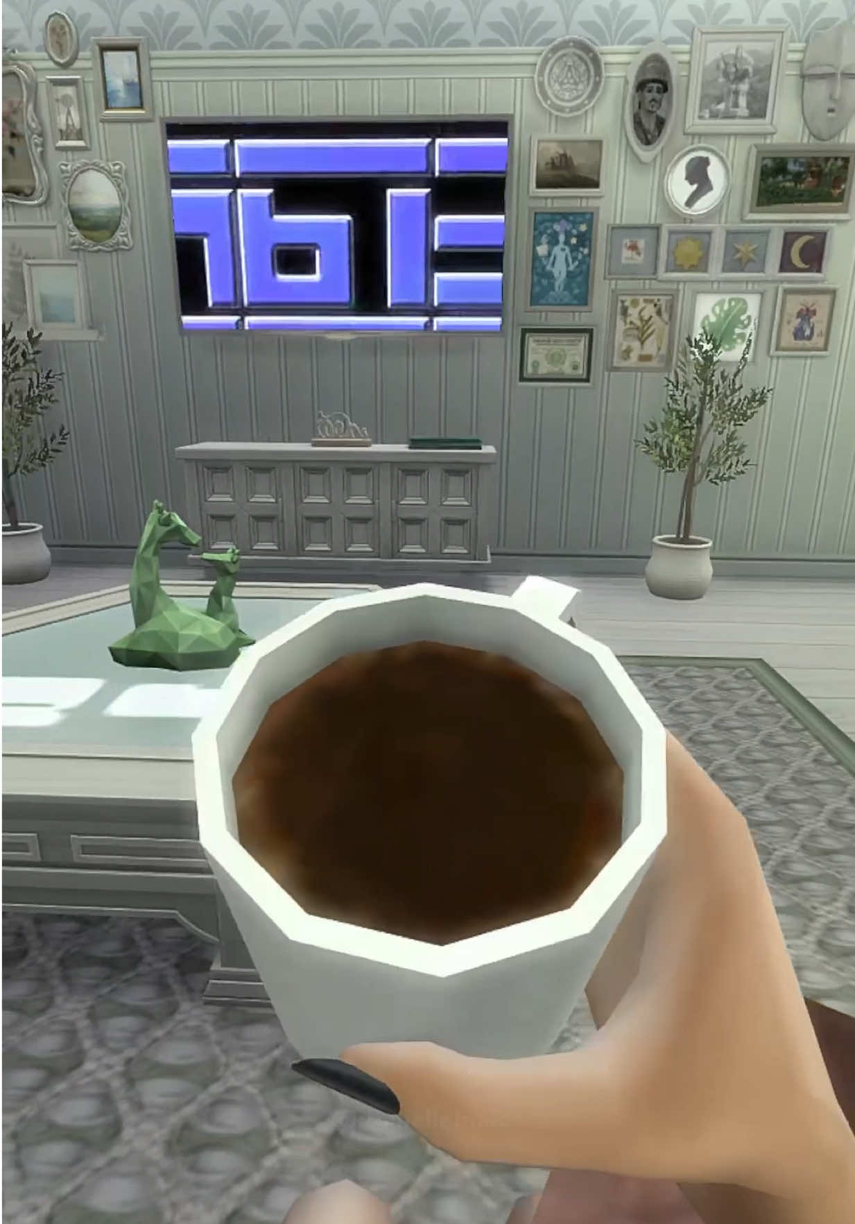 a day in the life of my sim, from her pov ✨ #simspov #thesims4 #thesims #daniellebuilds #EAPartner 