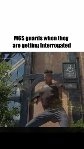 MGS guards when they are getting interrogated #metalgearsolid #gaming #meme #memes #core 