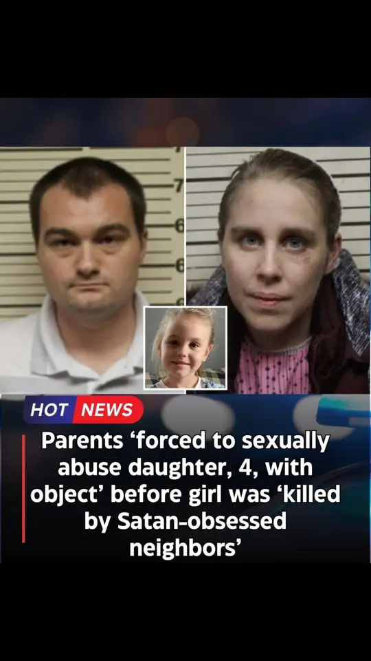 In a quiet Missouri town, a chilling crime unfolded, claiming the life of four-year-old Jessica Mast. Her parents, James and Mary Mast, both 28, were arrested on Christmas Eve 2020, charged with failing to protect their daughter from their sadistic neighbors, Ethan Mast (no relation) and Kourtney Aumen, 21. The nightmare began when Ethan and Kourtney, who attended the same church as the Mast family, claimed Mary had a 