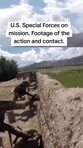 U.S. Special Forces on mission. Footage of the action and contact.