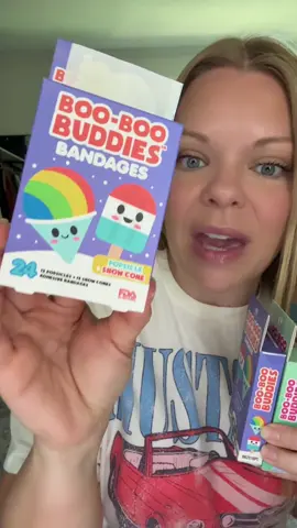Making boo boos a little more fun! #booboobuddies #cutebandages #skinstickers #toddlers 