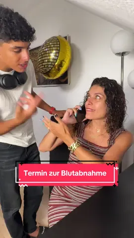Termin zur Blutabnahme… Folgt für mehr! #ayman_nermin #nanitto_87 #walidal00 @thewilli #comedy #justforfun 