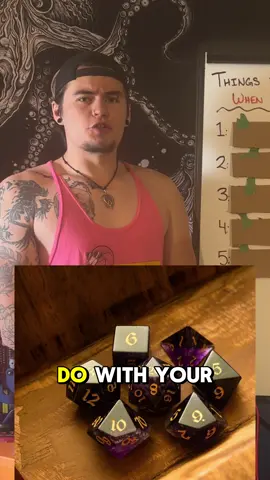5 ways to punish your d&d dice when they are misbehaving. You know you have that one D20 that deserves it.  #dungeonsanddragons #dndtiktok #ttrpg #dungeonsanddragonstiktok #dndhumor 