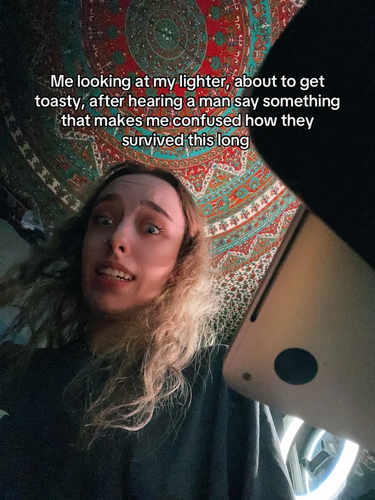 What’s the craziest thing a man has said to you?😂  •  #fypシ #hemphippie #relatable #toastybuddies🍃 #gettoastywithme •