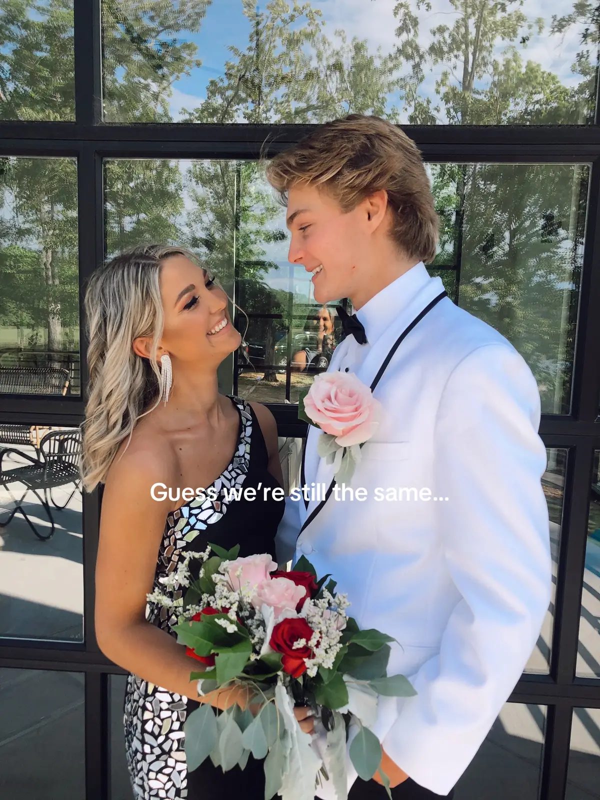 I still cannot believe I am marrying my high school sweetheart🥲🤍 @ezra #highschoolsweethearts #2026bride #wedding #bride #fyp 