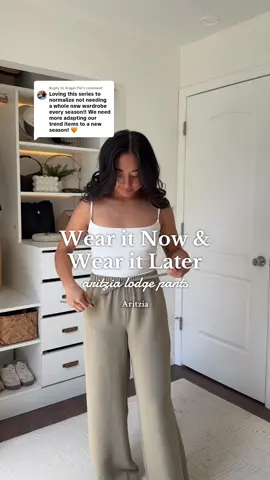 Replying to @Angel Pie keeping the series going with my favorite pants from @Aritzia 🤭 #falltransitionoutfit #falloutfitinspo #falloutfitideas 