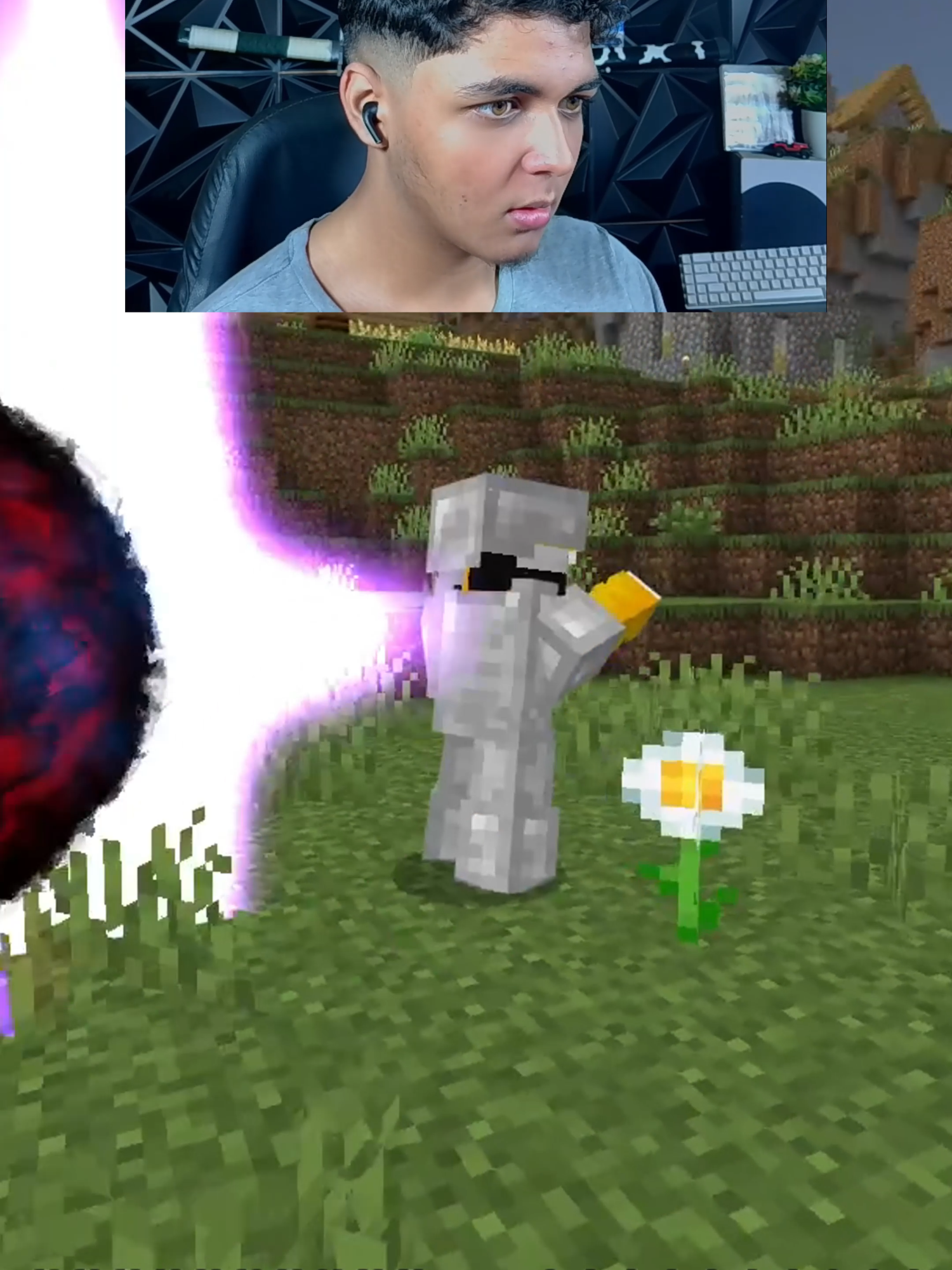 MI AMIGO VS EL WITHER... #Minecraft #minecrafters #minecraftbedrock #Humor #minecraftmemes