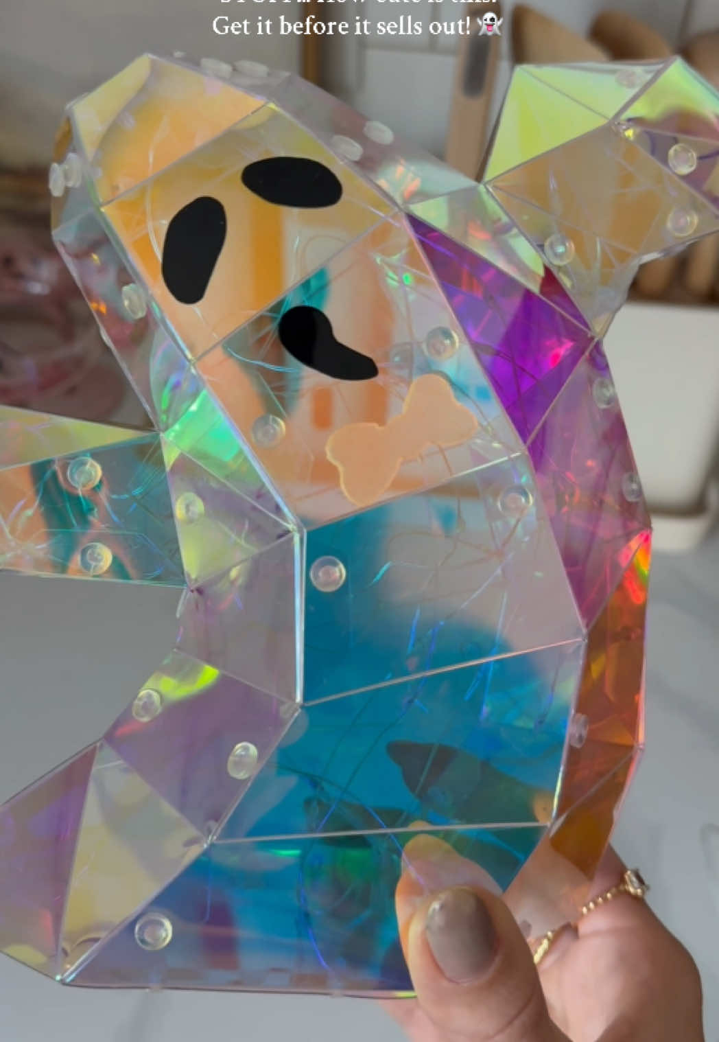 👻✨ The cutest spooky glow for Halloween 🎃 #TikTokMadeMeBuyIt #halloweendecor #spookyseason #tiktokshop #viralfinds 