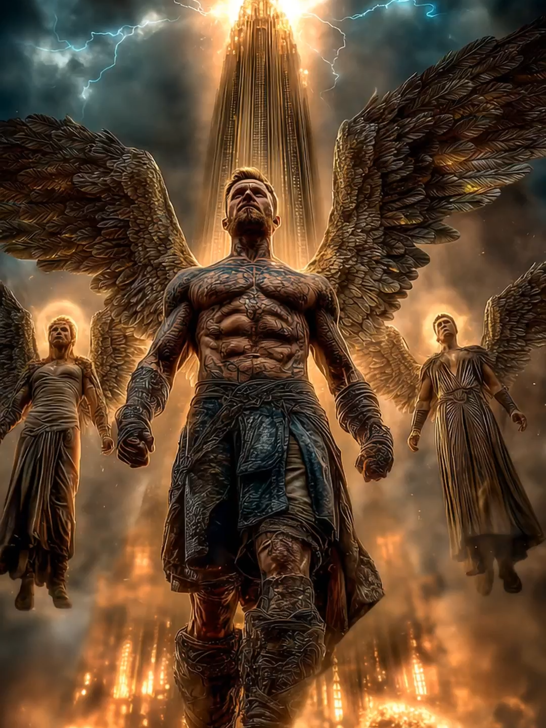 Esses são Os Quatro Anjos do Juízo Final #biblia #anjos #historia #revelacao #enoque